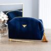 Bee-utiful Velvet Makeup Bag Bee-utiful Velvet Makeup Bag