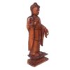 Natural Acacia Wood Standing Buddha