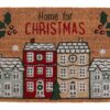 Natural Home For Christmas Doormat Natural Home For Christmas Doormat