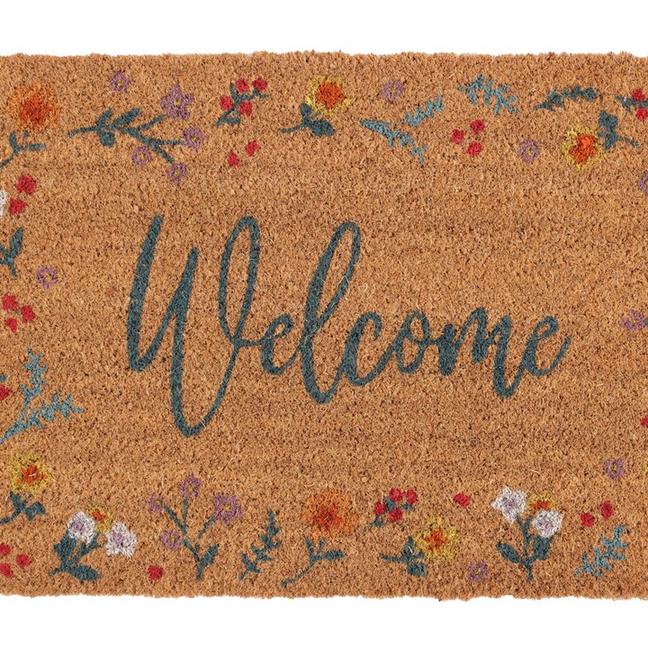 Natural Botanical Welcome Doormat Natural Botanical Welcome Doormat - Image 2