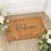Natural Botanical Welcome Doormat Natural Botanical Welcome Doormat