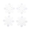 Set of 4 Daisy Shaped Coasters