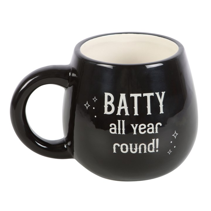 Batty All Year Round Rounded Peekaboo Mug Batty All Year Round Rounded Peekaboo Mug