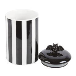 Alternative view of Striped Bat Storage Jar