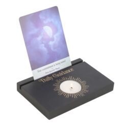 Alternative view of Black Daily Guidance Tarot Card Stand Tealight Holder
