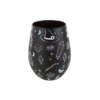 Crystal Witch Print Stemless Glass