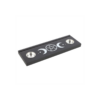 Black Triple Moon Tarot Card Stand Tealight Holder Black Triple Moon Tarot Card Stand Tealight Holder