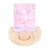 Natural Crystal Crescent Moon Tarot Card Stand Natural Crystal Crescent Moon Tarot Card Stand