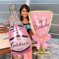 Big Helium Balloon Champagne Goblet Balloon Party Decorations Novelty Gift