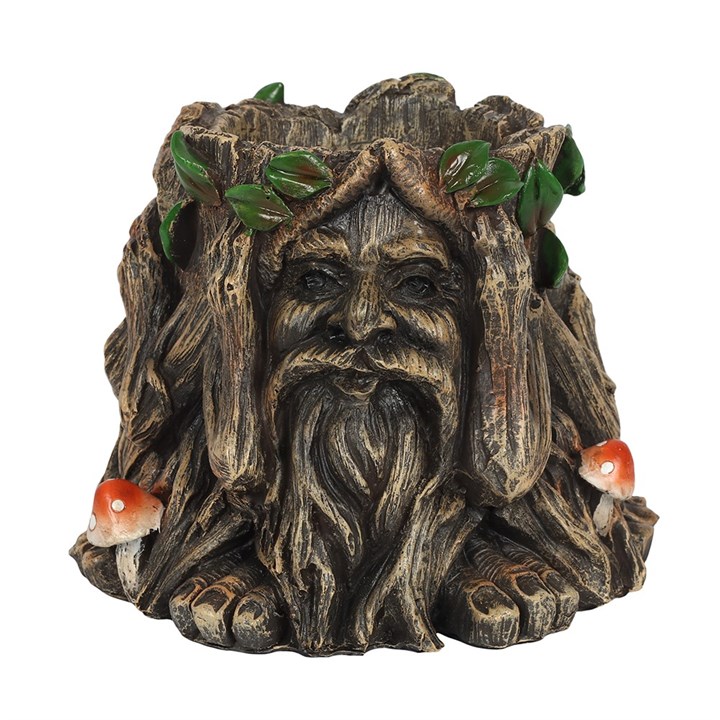 14cm Green Man Plant Pot 14cm Green Man Plant Pot - Image 3
