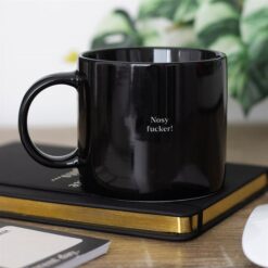 Alternative view of Nosy F*cker Sweary Mug