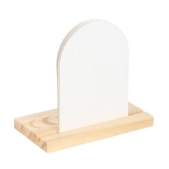 Alternative view of Luna Moth Affirmation Cards with Wooden Stand