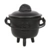 11cm Cast Iron Cauldron with Pentagram 11cm Cast Iron Cauldron with Pentagram