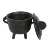 11cm Cast Iron Cauldron with Triple Moon