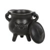 7.5cm Cast Iron Cauldron with Triple Moon 7.5cm Cast Iron Cauldron with Triple Moon