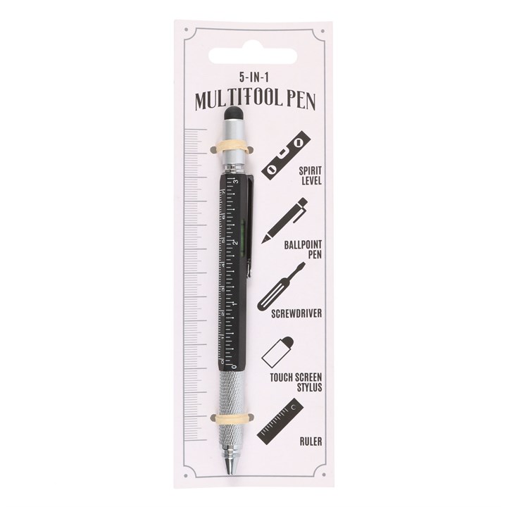 5-in-1 Multitool Ballpoint Pen 5-in-1 Multitool Ballpoint Pen