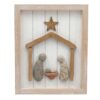 Pebble Nativity Wall Plaque Pebble Nativity Wall Plaque
