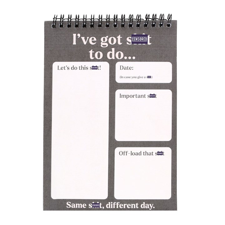 Sweary List Pad Sweary List Pad