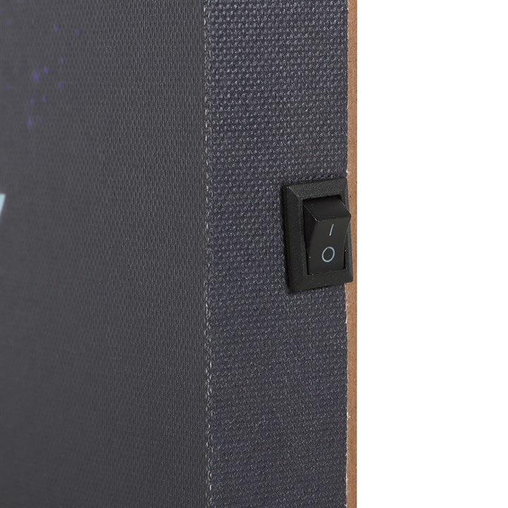 Night Owl Light Up Canvas Plaque Night Owl Light Up Canvas Plaque - Image 3