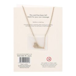 Alternative view of Orange Aura Crystal Mushroom Necklace Greeting Card