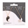 Pair of Yin Yang Best Friend Pendant Necklaces Pair of Yin Yang Best Friend Pendant Necklaces