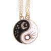 Pair of Yin Yang Best Friend Pendant Necklaces Pair of Yin Yang Best Friend Pendant Necklaces