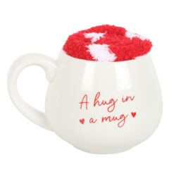 Alternative view of Hug in a Mug Heart Mug and Socks Set