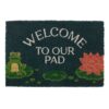 Welcome to Our Pad Doormat