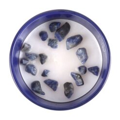 Alternative view of Taurus Amber & Vanilla Gemstone Zodiac Candle