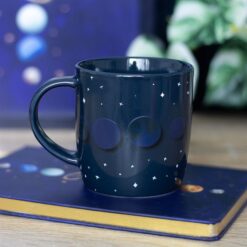 Alternative view of Solar System Heat Changing Mug