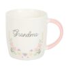 Grandma Pastel Floral Mug
