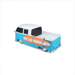 Alternative view of Volkswagen 1:16 Scale Pickup Truck Model with Surfboard - Retro Collectible Toy Novelty Gift