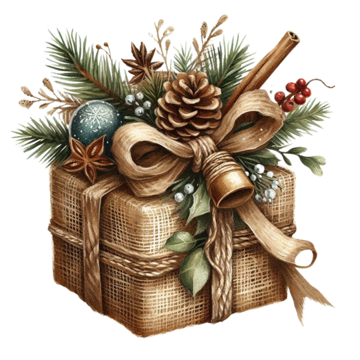 ai generated, gift, christmas