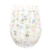 Floral Print Stemless Glass