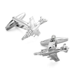 Alternative view of Brass Electroplated Racing Boat Motorcycle Cufflinks for Men's French Shirts
