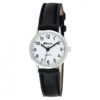 Ravel Womens Classic Strap Black / Silver / White Watch