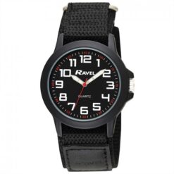 Ravel Mens Sports Case Arabic Dial Strap Watch