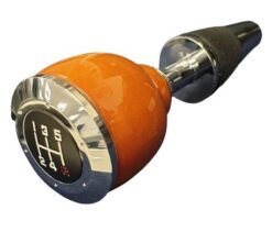 Miniature Gear Stick Paper Weight Gift Set Solid Light Brown Wood Novelty Gift