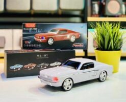 Wireless Bluetooth Car Speaker with TF/USB/FM White Novelty Gift