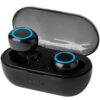 Vybe TWS Earbuds with 3H Music Playback, Charging Case and LED Indicator - Black
