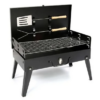 Portable Charcoal BBQ Grill with Accessories - Folding, Compact, Outdoor Cooking