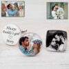 Custom Photo Cufflinks | Personalised Men's Cufflinks | Groom & Father's Gift