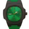 Clasico Mens Ladies Water Resistant Arabic Square Dial Green Rubber Strap Watch Clasico Mens Ladies Water Resistant Arabic Square Dial Green Rubber Strap Watch