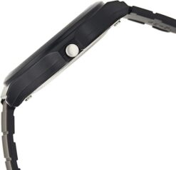 Alternative view of Casio Men's Analogue Gold Number Black Dial Watch