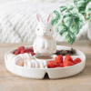 Bunny Chip & Dip Snack Dish Bunny Chip & Dip Snack Dish