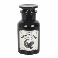 Alternative view of Mystic Raven Deadly Nightshade Apothecary Candle