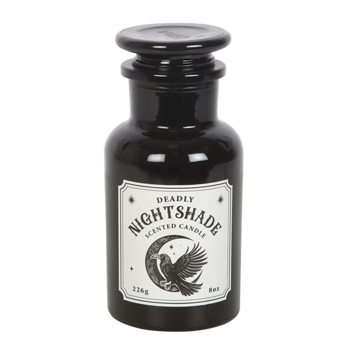Mystic Raven Deadly Nightshade Apothecary Candle Mystic Raven Deadly Nightshade Apothecary Candle - Image 2