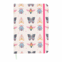 Alternative view of Floral Bug Print A5 Notebook