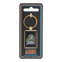 Alternative view of Anxiety Attack Keyring by Steven Rhodes