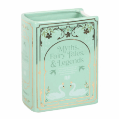 Alternative view of Green Book Shaped Vase